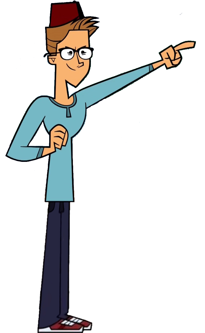 Tom Hat - Total Drama Tom Png (796x1312), Png Download