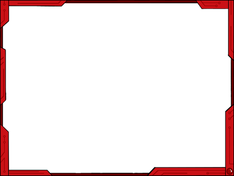 Futuristic Clipart Border (467x350), Png Download