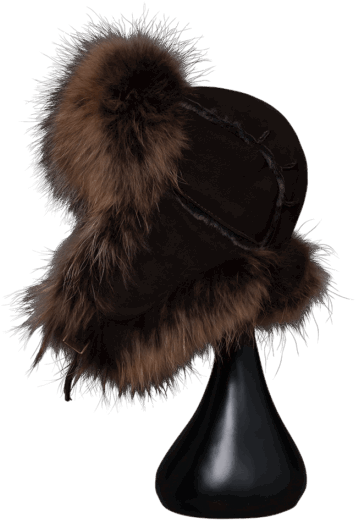 La Mure - Fur Clothing (550x825), Png Download