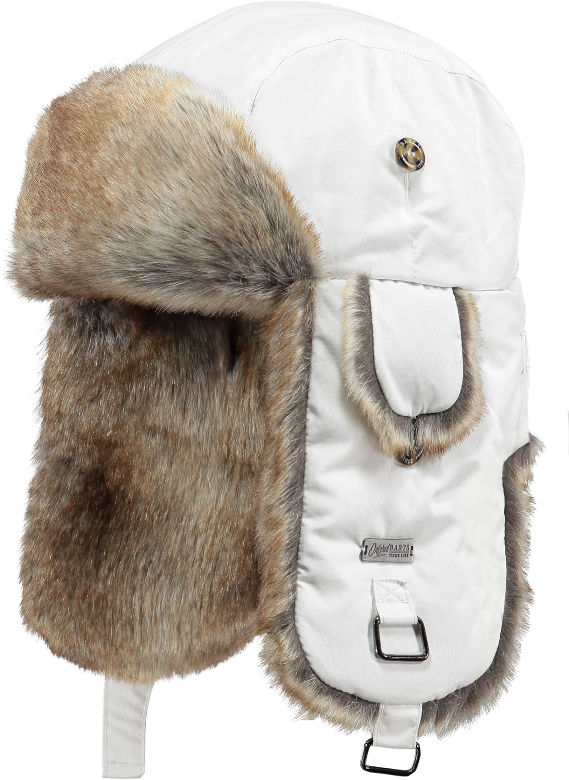 Tap To Expand - Barts Kamikaze Nylon Aviator Hat White Aviator Hat (1200x1552), Png Download