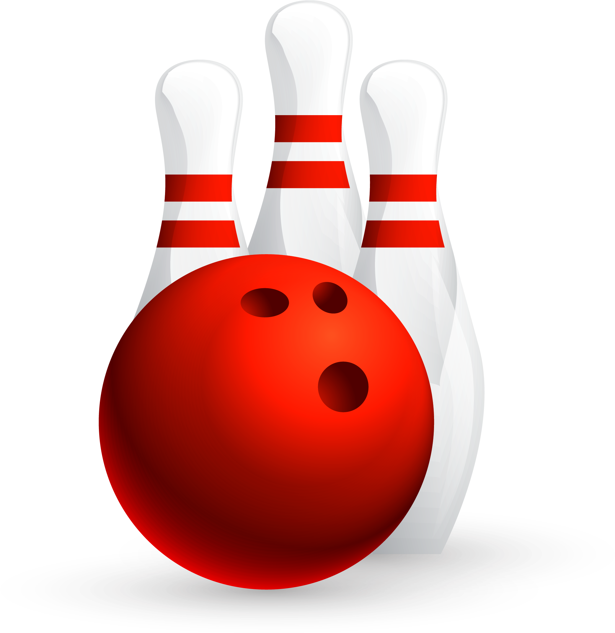 Picture Free Download Ball Ten Pin Game League Tenpin - Bowling Ball And Pins Png (2244x2175), Png Download