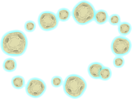 Asteroid - Dragon City Ataques De Tierra (426x320), Png Download