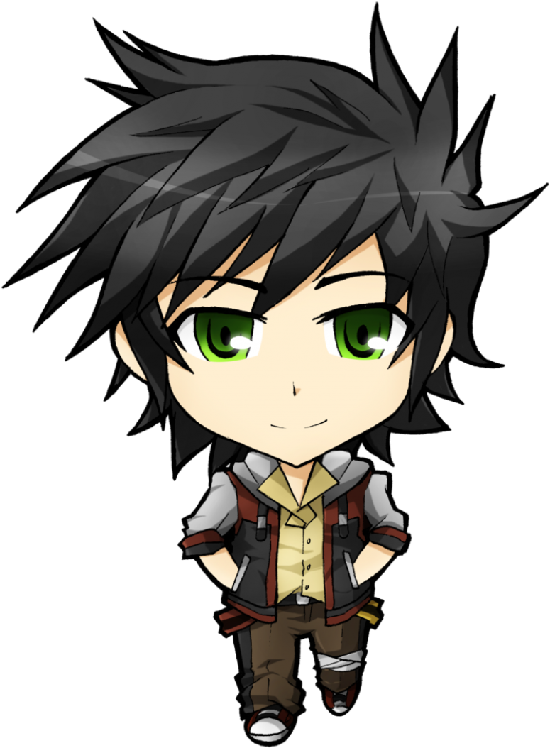 Chibi Anime Boy Png - Anime Characters Chibi Boy (771x1036), Png Download