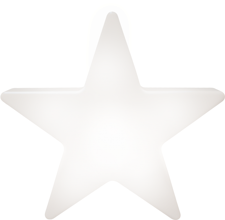 Shining Star - Star Icon White Transparent (760x753), Png Download