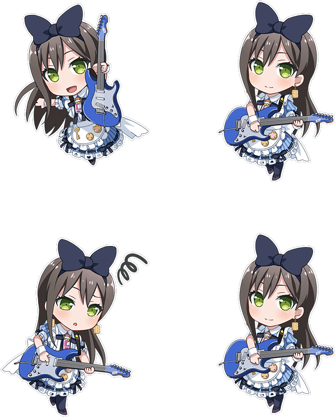 Bunny Strategy Chibi - Bang Dream Tae Chibi (1024x1024), Png Download