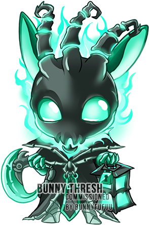 Bunnyfufuu Wm - Anime Chibi (338x506), Png Download