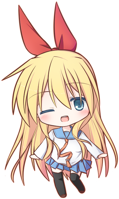 Google Search Nisekoi, Anime Chibi, Kawaii Anime, Manga - Imagenes De Nisekoi Kawaii (400x667), Png Download