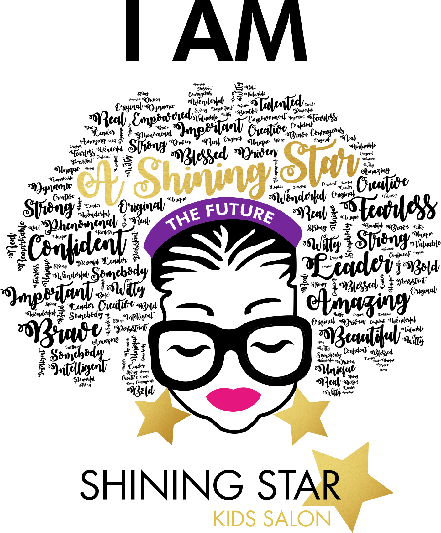 Shining Star Kids Salon - Blessed Granny Beach Towel (1638x1804), Png Download