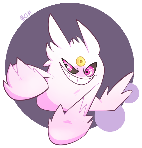Mega Gengar - Mega Shiny Gengar Fanart (500x500), Png Download