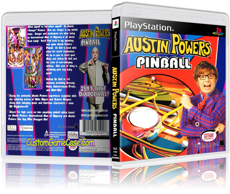Austin Powers Pinball - 2k Games Complete Austin Powers Pinball - Ps1 Game (500x394), Png Download