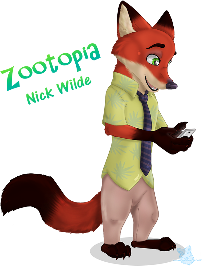 Zootopia Nick Wilde Png Image Library Stock - Deviantart Nick Wilde Png (705x918), Png Download