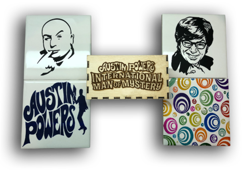 Products/austin Powers Coaster1 - Austin Powers (480x480), Png Download