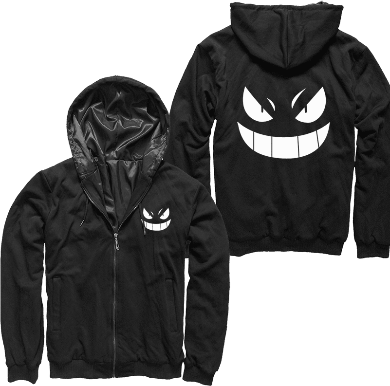 Gengar Spring Hoodie - Pokemon Go Grimace Print Tshirt Cotton Unisun Tee Shirts (800x800), Png Download