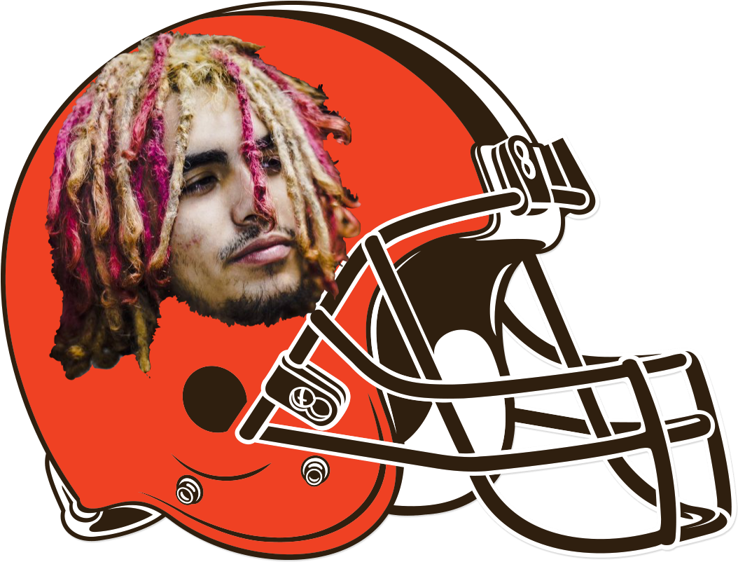 You're A Football Fan So You'll Know How Bad This Is - Cleveland Browns Helmet (1200x1200), Png Download