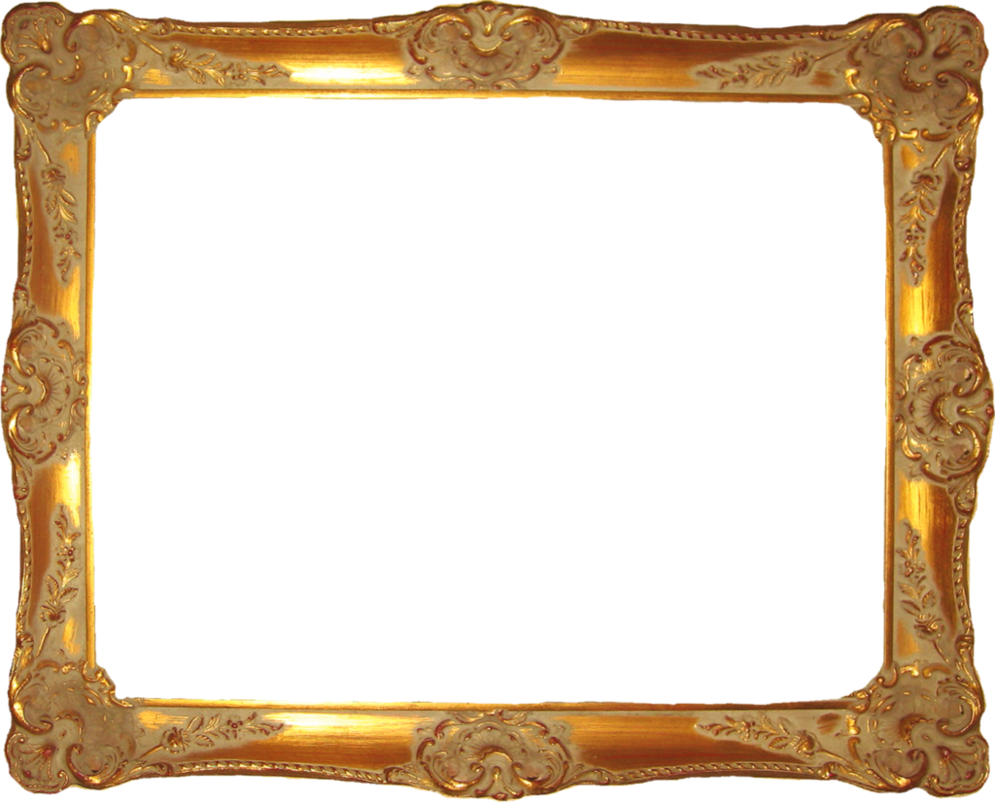 Classic Mirror Frame, Mirror Photo Frame, Colored Mirror - Elegant Wooden Frame Png (995x803), Png Download