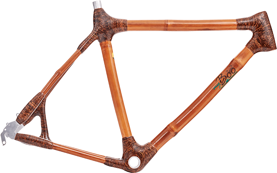 Frames - Bambus Fahrrad (960x768), Png Download