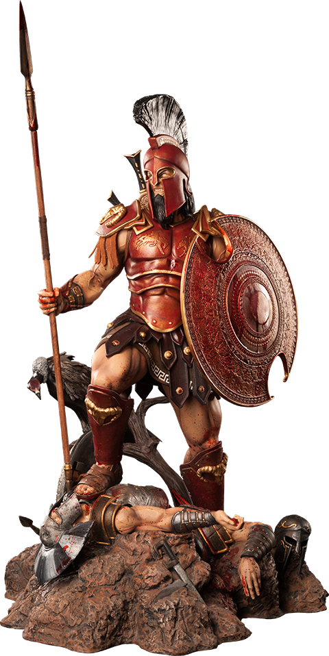 Olympian Greek Gods Statue Ares - Ares: The God Of War (480x958), Png Download