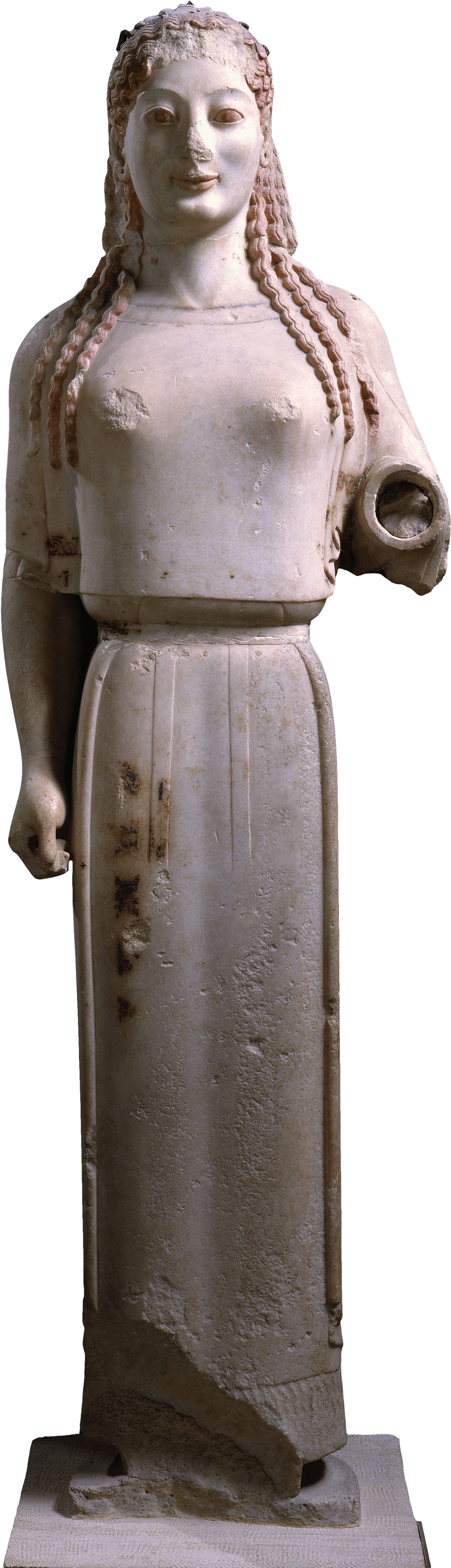 Ancient Greece • 530 Bce - Poster: Peplos Kore, 61x41in. (1793x3600), Png Download