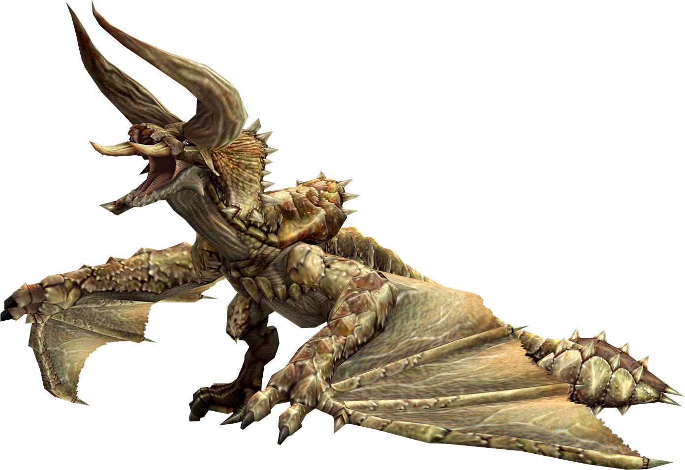 Diablos - Diablos Monster Hunter World (1392x957), Png Download