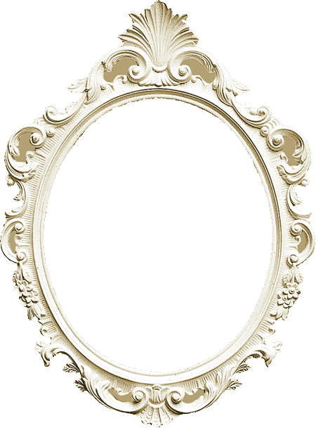 M869 - Mirror Frame Design (450x608), Png Download