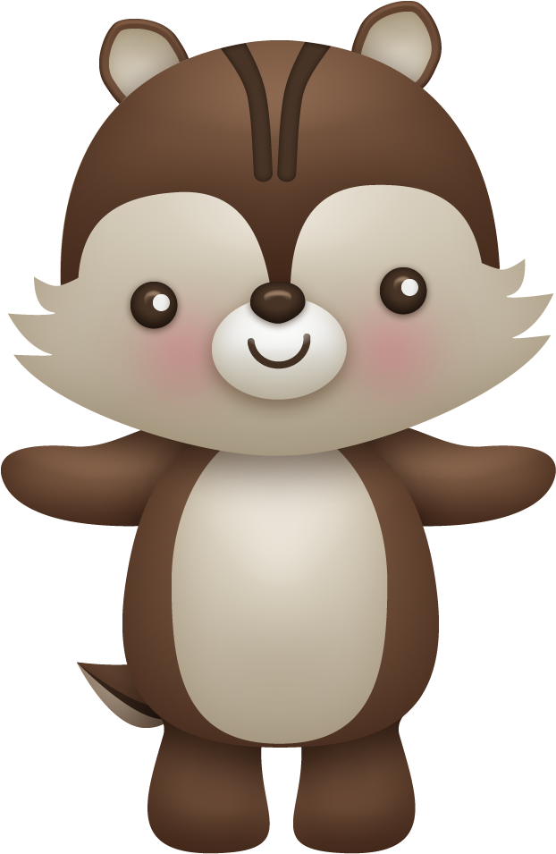 Chipmunk - Baby Chipmunk Clipart (631x964), Png Download