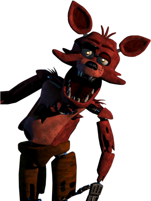 Transparent Foxy - Foxy Fnaf 1 (500x711), Png Download