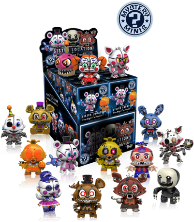 Fnaf Mystery Minis Series 2 (560x560), Png Download