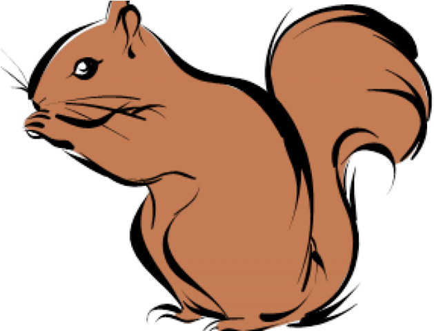 Chipmunk Clipart Fall - Squirrel Clipart (640x480), Png Download