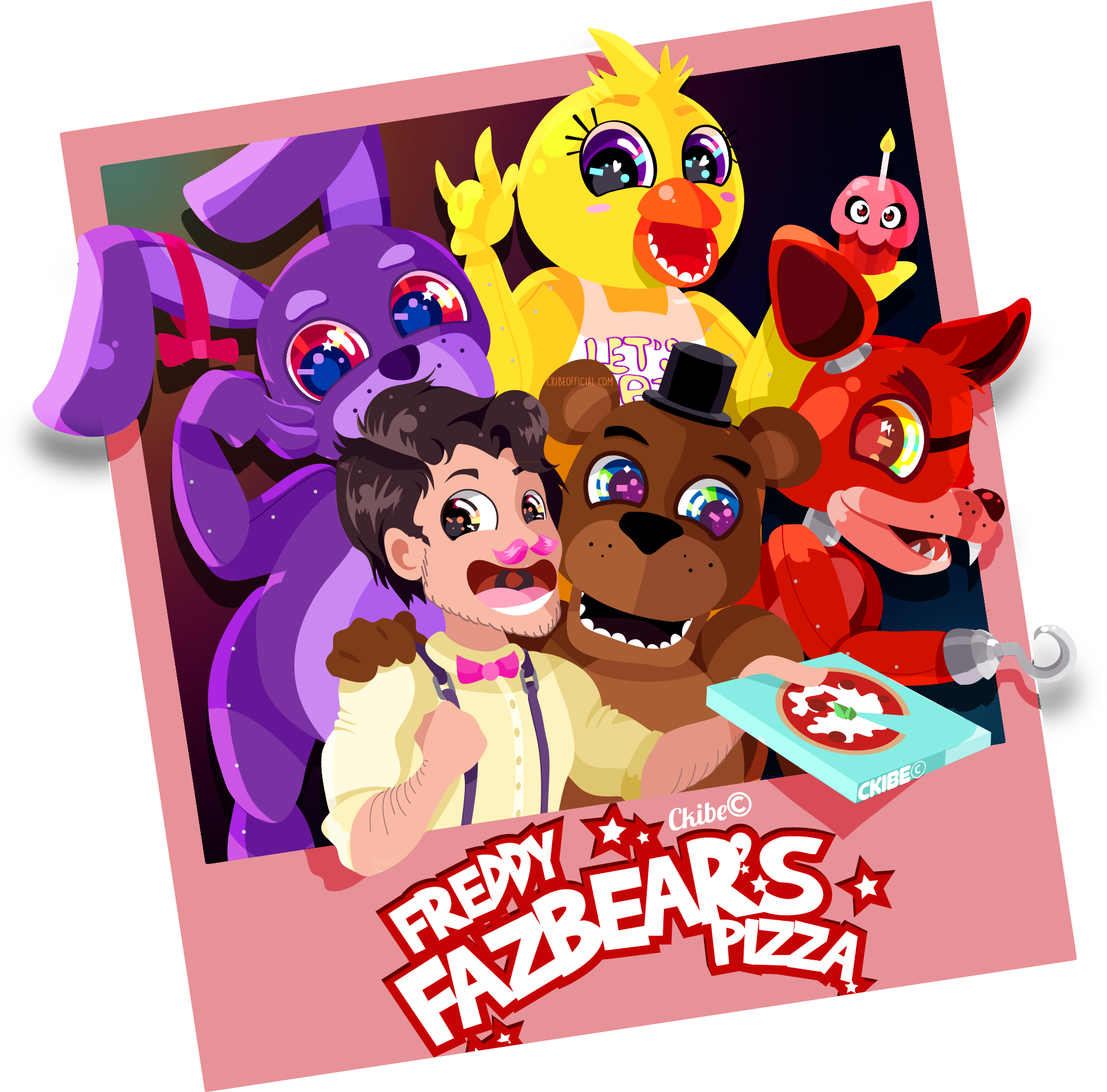 Dead - Fnaf My Day At The New Freddy Fazbears Pizza (2594x2163), Png Download