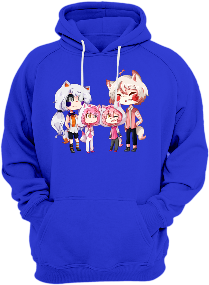 Fnaf Family Hoodie (1000x969), Png Download