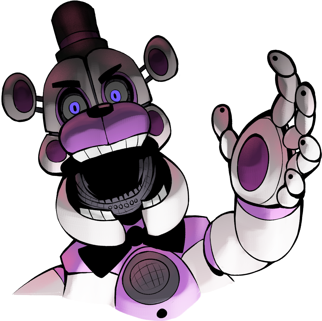 Best Bear By Naninadz In R/fivenightsatfreddys - Cartoon (1246x1238), Png Download