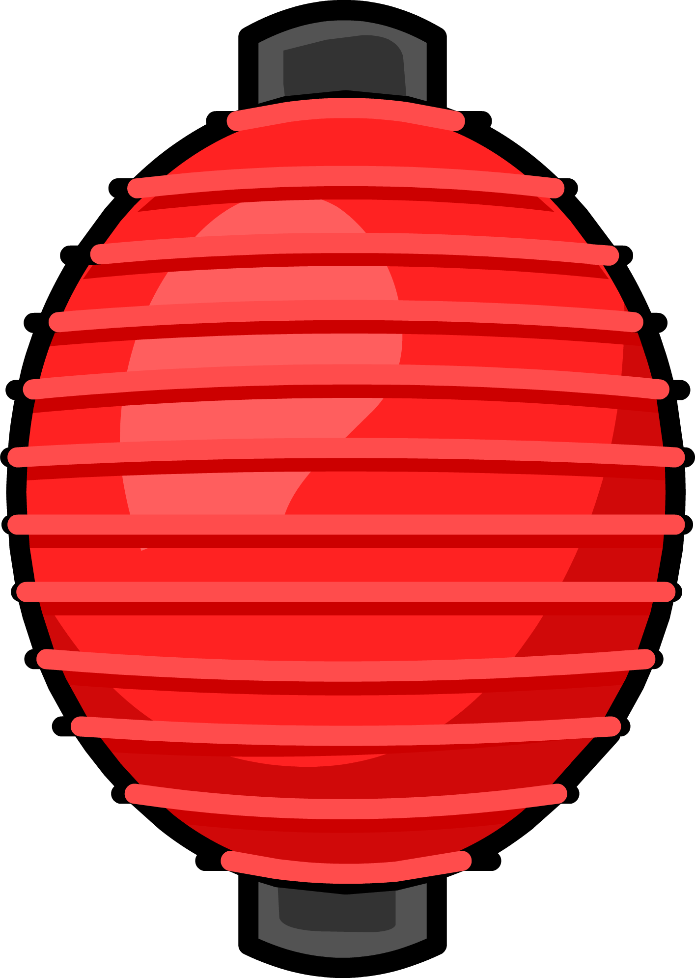 Red Paper Lantern - Portable Network Graphics (1415x1991), Png Download