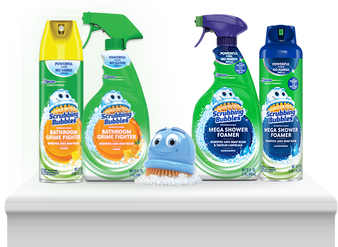 Keep It Fresh Image - Scrubbing Bubbles (678x489), Png Download