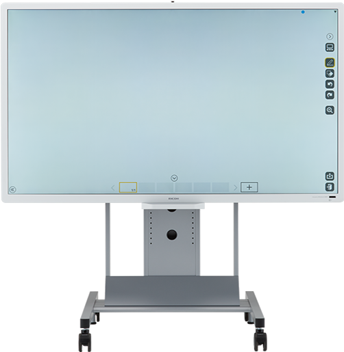 Ricoh D8400 For Business Interactive Whiteboard - Ricoh - D8400businessmodel - D8400 Business Model 432144 (504x528), Png Download