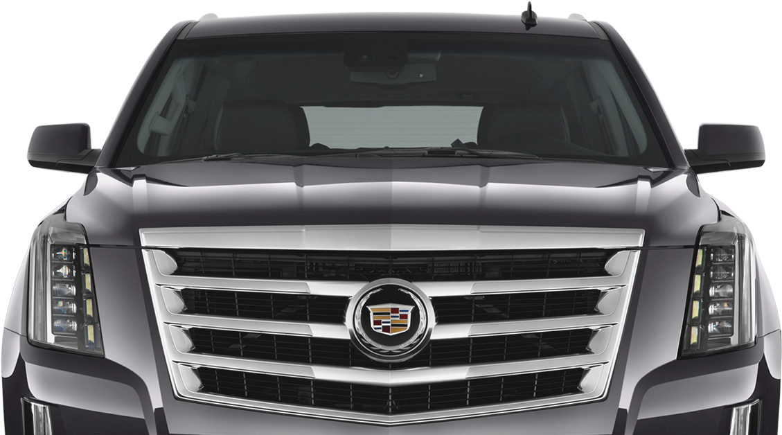 Cadillac Png - 2017 Cadillac Escalade Front (1600x685), Png Download