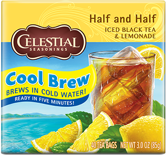Black Tea - Celestial Seasonings Cold Brew (400x343), Png Download