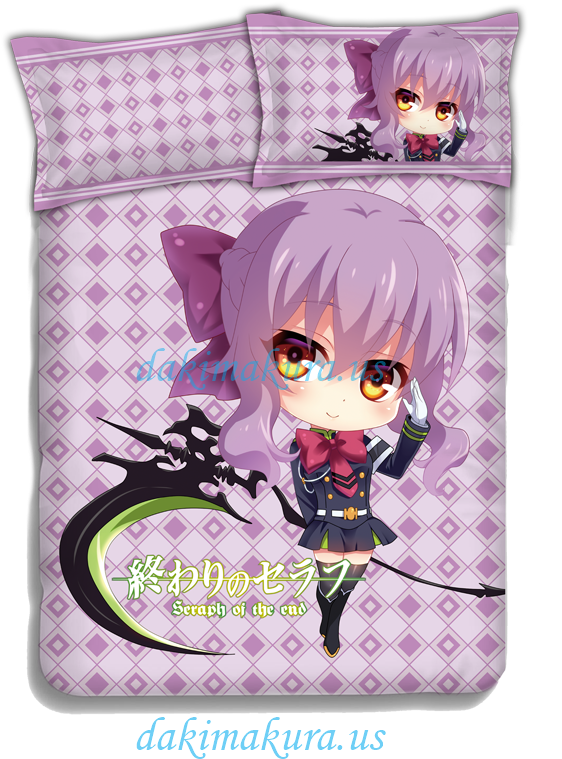 Download Transparent Cheap Seraph Of The End Anime 4 Pieces Bedding