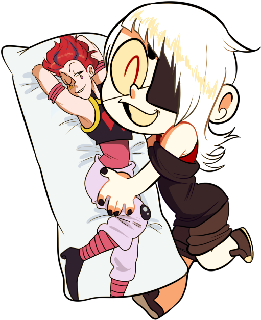 Body Pillow Commission - Cartoon (536x633), Png Download