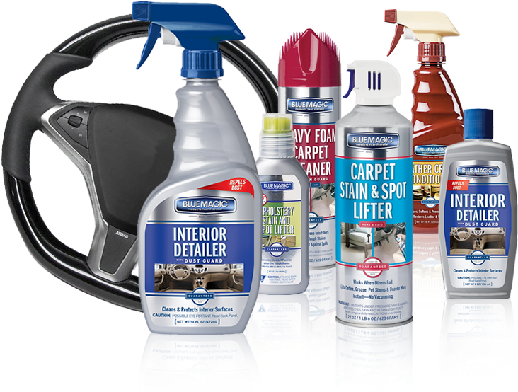 Our Interior Line Of Cleaning Products Is Second To - Blue Magic 900 Carpet Stain & Spot Lifter - 22 (753x578), Png Download
