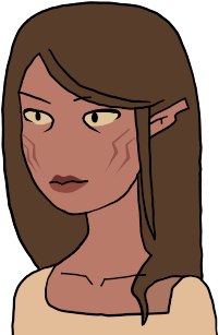 Fishgirl3 - Cartoon (551x310), Png Download