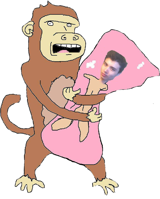 Photo - Mumkey Jones Body Pillow (530x642), Png Download