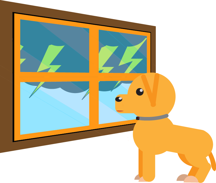 Stay At Home - Dog (757x643), Png Download