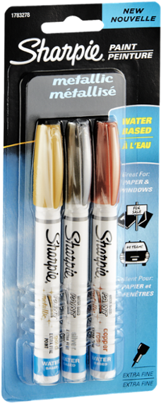Joggles.com 29410 Sharpie Waterbased Paint Markers (600x600), Png Download