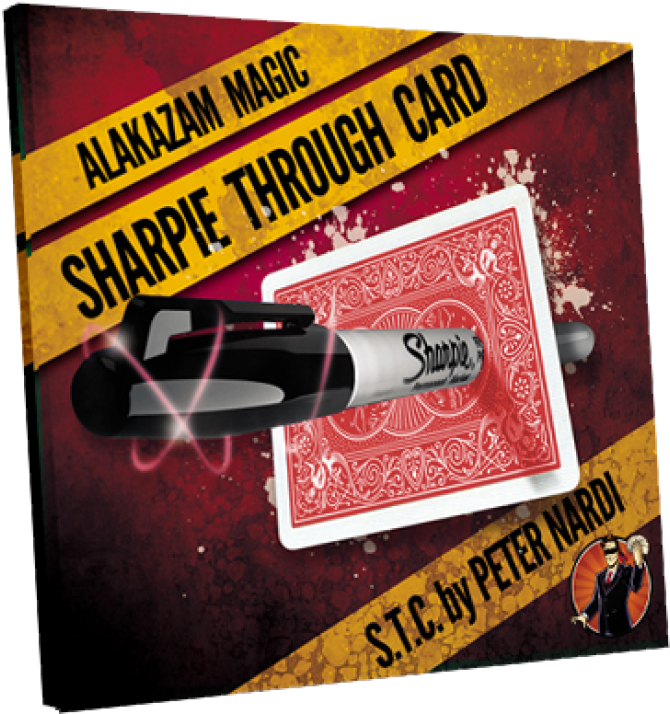 Today, When You Order "sharpie Through Card By Peter - Sharpie Through Card Stc By Peter Nardi (400x400), Png Download