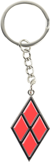 Harley Quinn Keyring (600x600), Png Download