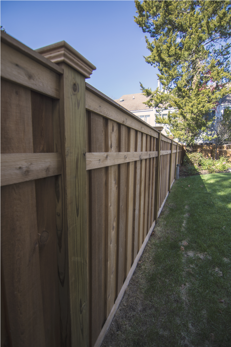 184 Cedar Privacy Fence Wood (1600x1200), Png Download