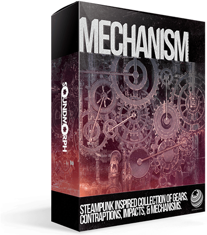 Mechanism Steampunk Inspired Collection Of Gears Contraptions - Mechanism (500x500), Png Download
