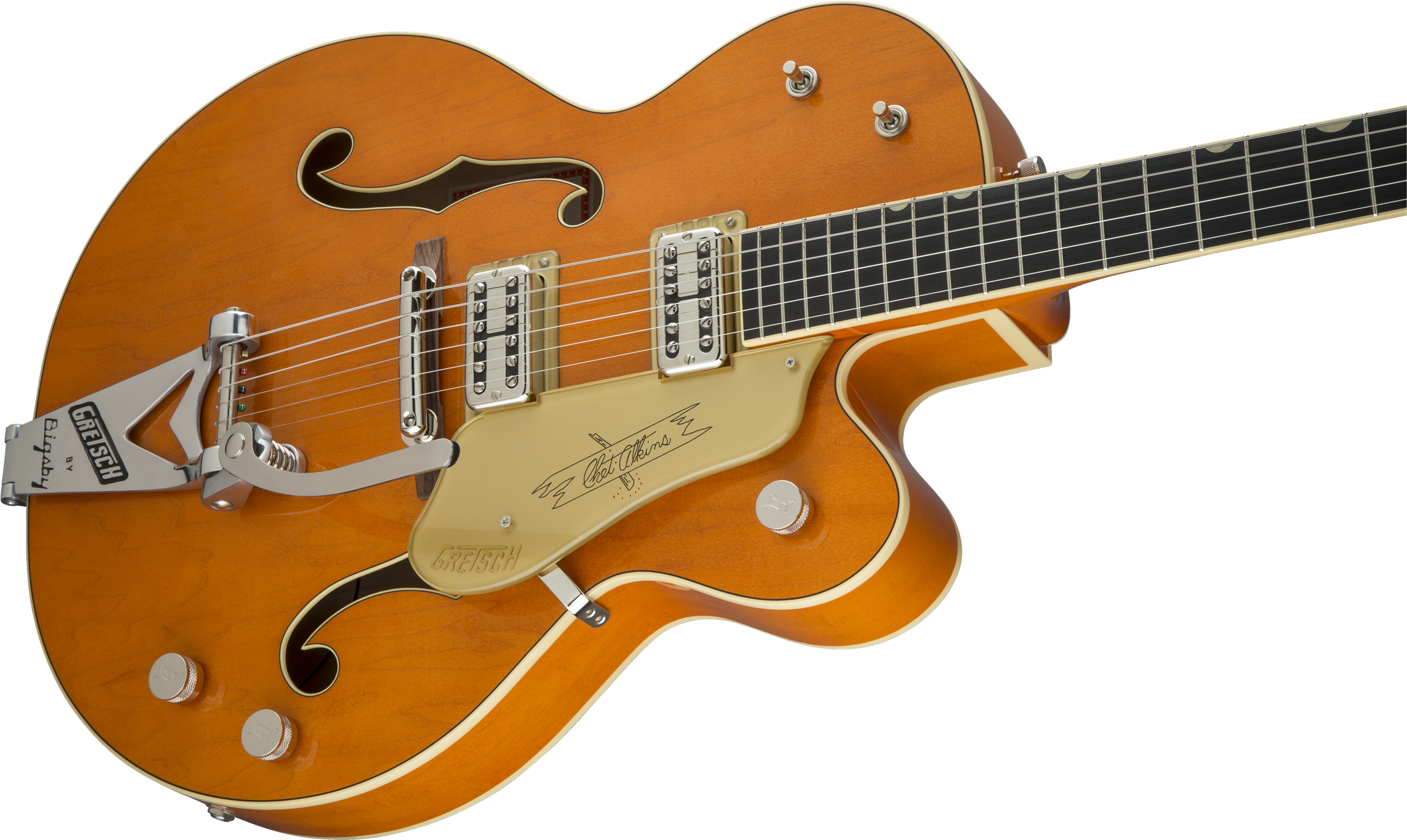 G6120t-59 Vintage Select Edition '59 Chet Atkins® Hollow - Gretsch 6120 59 Vintage Select (2400x1437), Png Download