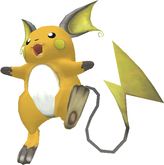 Raichu Smash Bros (584x592), Png Download