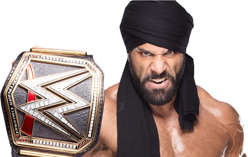 Jinder Mahal Signed Auto'd 11x14 Photo Bas Coa B36794 (1004x527), Png Download